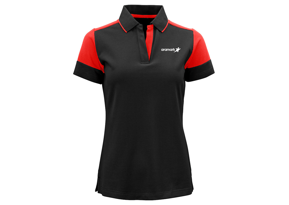 prime polo lady blackred_front_preview